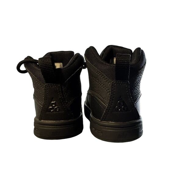 Nike ACG Woodside 2 High TD Triple Black Toddler's Size 7 Boots 524874-001 EUC - Picture 6 of 8